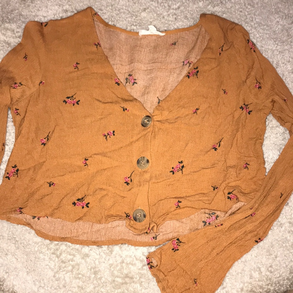 Cropped Bell Sleeve Top - LA Hearts - Pacsun